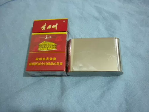 Высококлассный портсигар из нержавеющей стали ручной работы