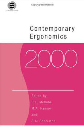 【预订】Contemporary Ergonomics 2000