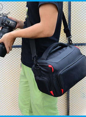 单反相机包单肩微单摄影包适用于佳能70d 5d3富士尼康d810索尼