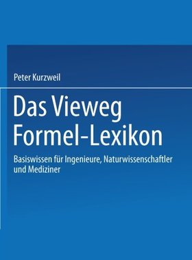 【预售】Das Vieweg Formel-Lexikon: Basiswissen Fur Ing...