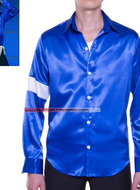 杰克逊演出服Michael Jackson服装你给我感觉衬衣演唱会版衬衫