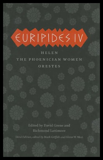 【预售】Euripides IV: Helen, the Phoenician Women, Oreste