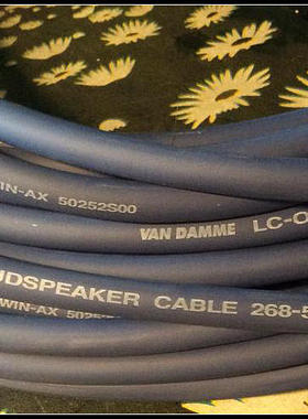 现货 英国 范登美/Van Damme 2.5平方 音箱线 录音棚专用