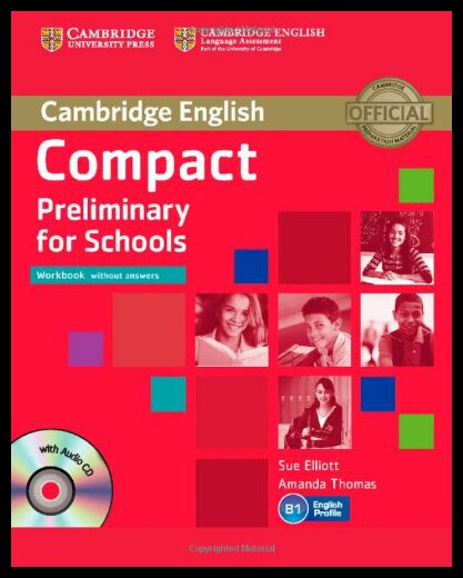 【预售】Compact Preliminary for Schools Workbook Without