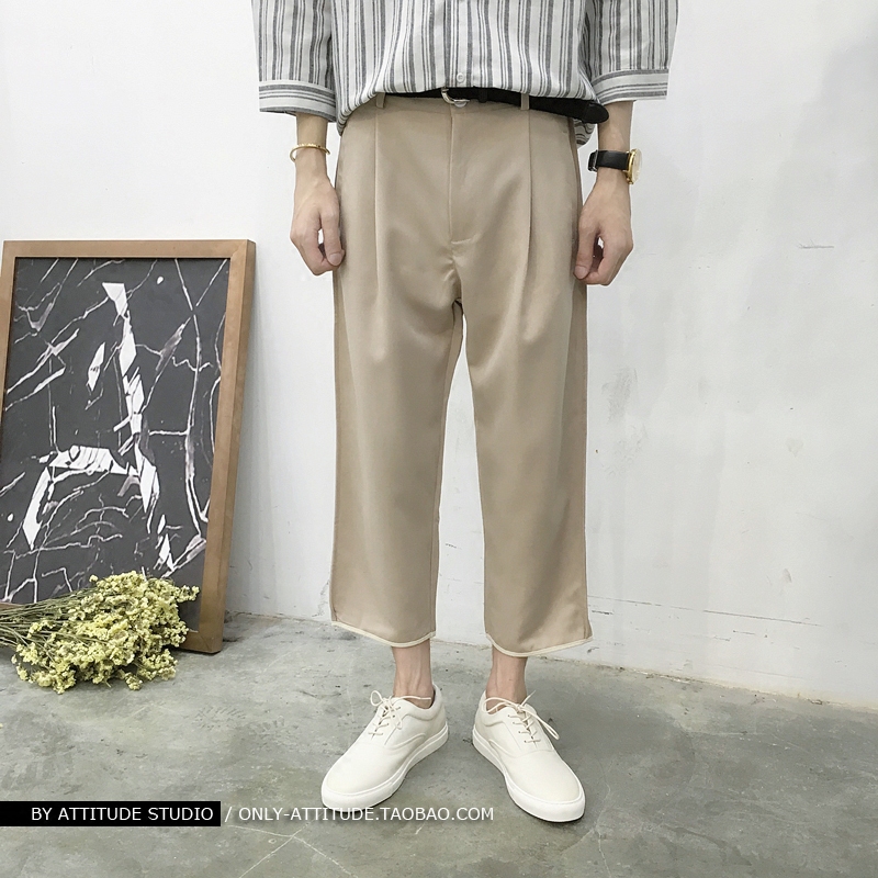 Pantalon en vrac pour jeunesse en coton pour été - Ref 1480745 Image 1