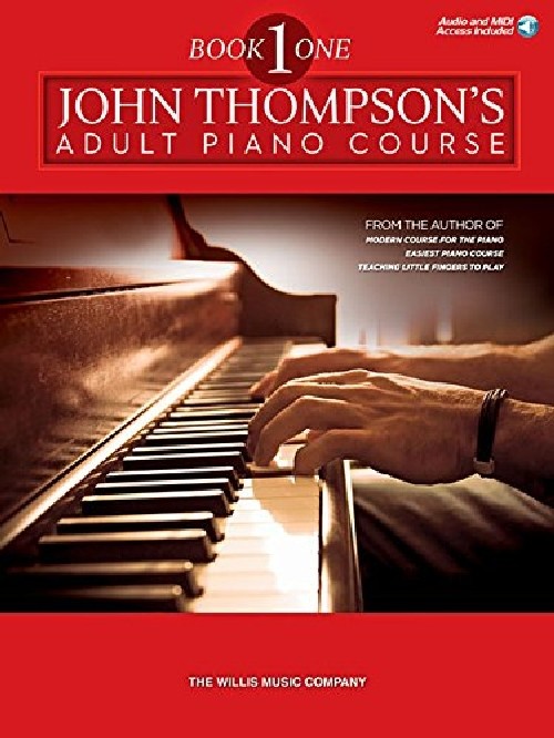 【预订】thompson john adult piano course boo.