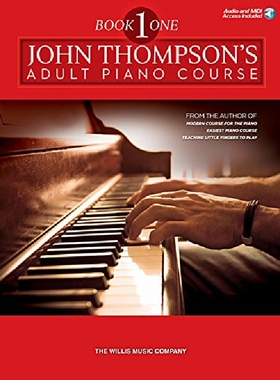 【预订】Thompson John Adult Piano Course Boo...