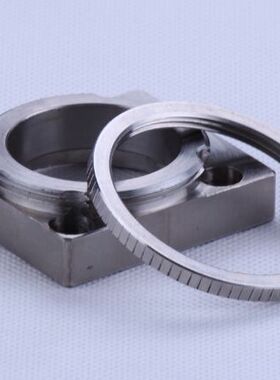 慢走丝CH801配件 防漏水加单套环喷水头上盖板 庆鸿机上机头螺环