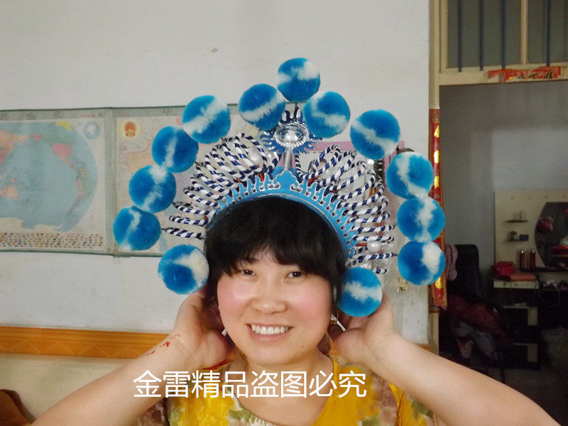 新娘头饰国潮头饰帽子 释灵额子 影楼摄影主题服装 青蛇 白蛇额子