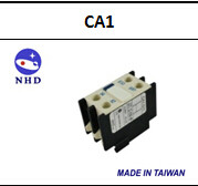 台湾贺电原装进口交流接触器辅助