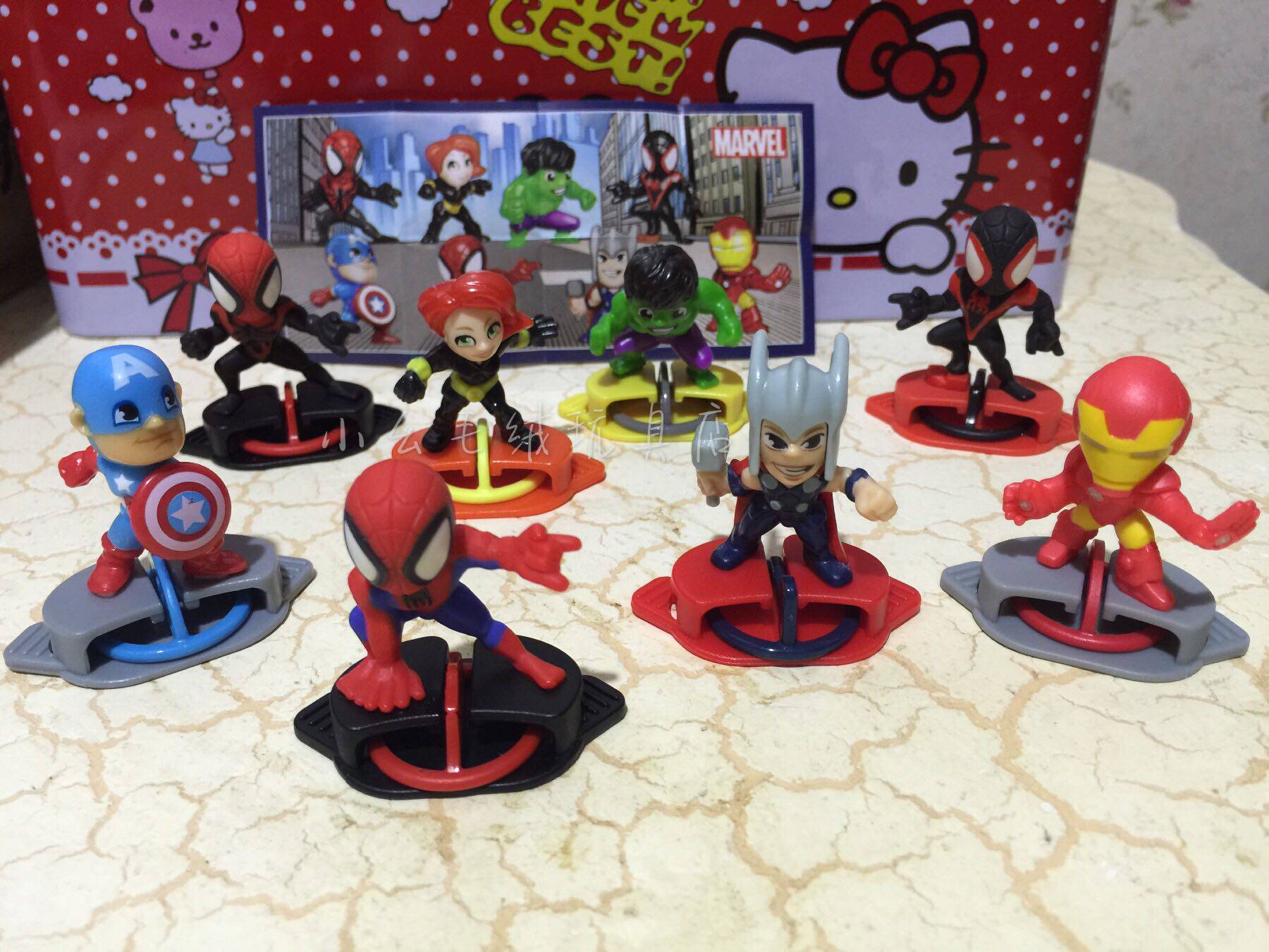 【健达建达奇趣蛋出奇蛋玩具】漫威英雄人物蜘蛛侠钢铁侠美国队长