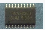音响功放芯片 TEA2025D TEA2025贴片 SOP-20 20脚 原装全新贴片