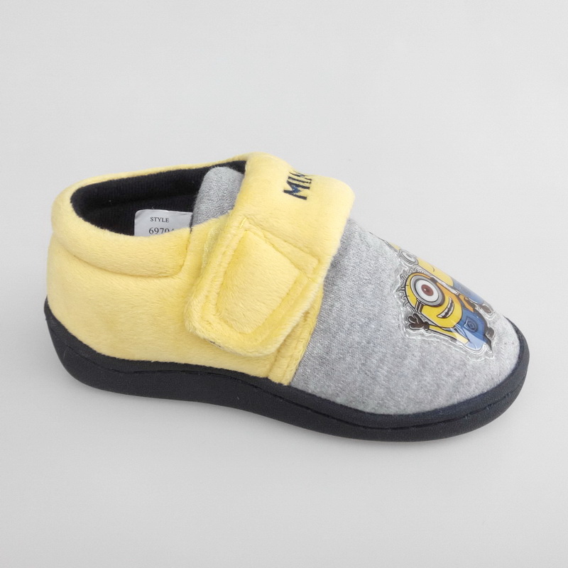 Chaussons enfants en coton - semelle fond composite - Ref 1011856 Image 1