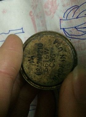 现货美国进口原装拆机大功率金封三极管2N2210摩托罗拉 管