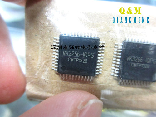 VK3266-IQPG VK QFP44L SPI UART 并口 转4串口 串口扩展芯片