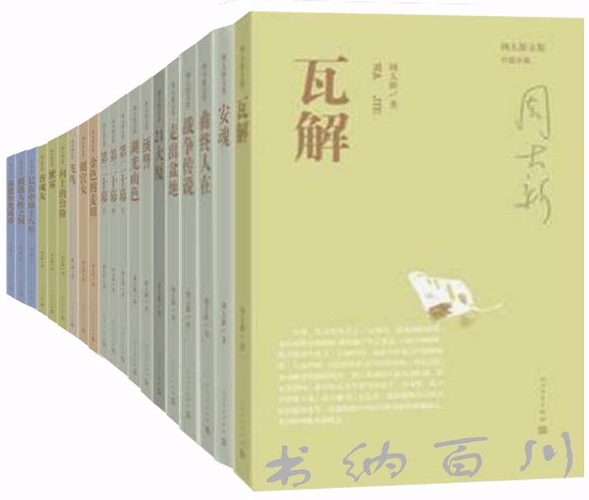 正版包邮周大新文集全20册周大新书籍安魂曲终人在瓦解金色的麦田向上的台阶湖光山色香魂女等周大新著全集全套