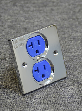 CK-IICr 纯紫铜镀铑 86*86面板，铜板厚度8MM