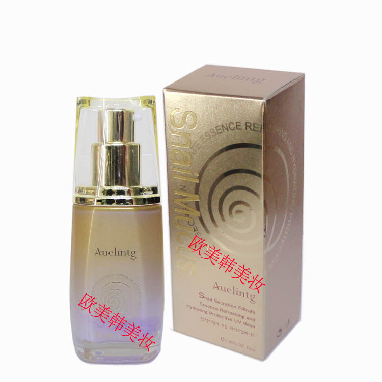 雅莉婷隔离乳 Auelintg蜗牛粘液清透补水隔离乳霜 保湿滋润提亮霜