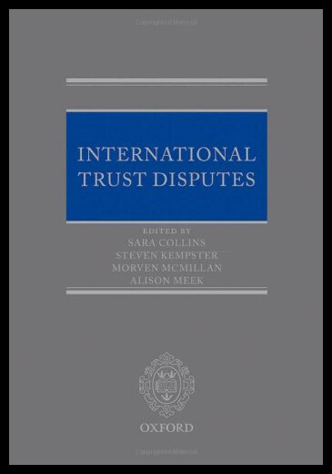 【预售】International Trust Disputes