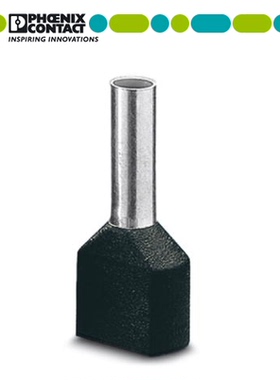 AI-TWIN2*1.5-8BK 菲尼克斯双线管状预绝缘端头欧式3200823黑色