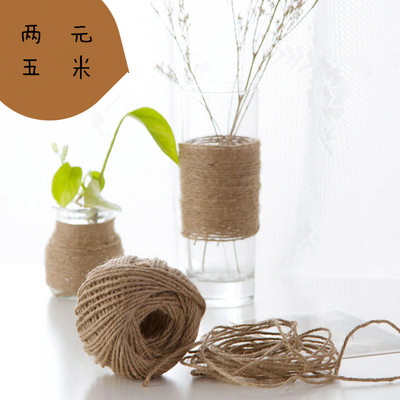 米兰花圃空气凤梨花器麻绳diy