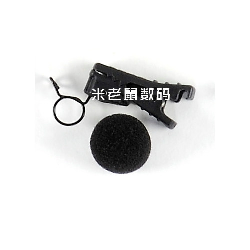 索尼UWP-D11 无线小蜜蜂话筒配件 领夹+海绵防风罩 正品包邮