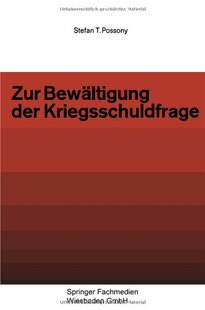 【预售】Zur Bewaltigung Der Kriegsschuldfrage: Volkerr...