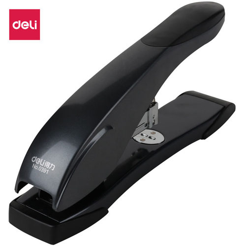 得力0391订书机厚层订书机