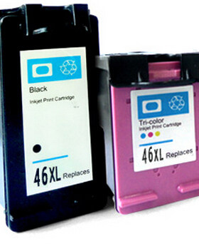 华睿适用惠普46墨盒CZ637AA HP46墨盒HP2520hc 2052 2020hc打印机