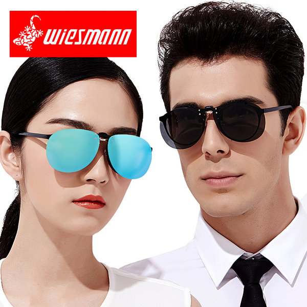 Wiesmann 威兹曼 夹片式偏光太阳镜  优惠券折后￥19包邮（￥79-60）两款多色可选