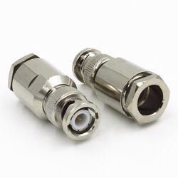 BNC公头五件套 装接式 -7 接RG213 RG214 RG8 LMR400电缆