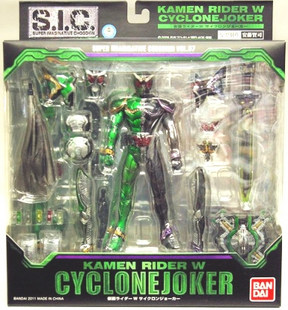全场特价包邮 假面骑士W SIC Cyclone Joker 飓风小丑 VOL57