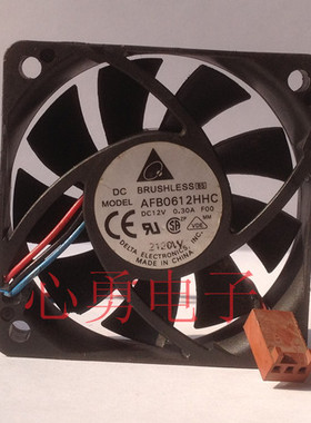 原装正品Delta/台达散热风扇AFB0612HHC-FOO DC12V 0.3A 6015