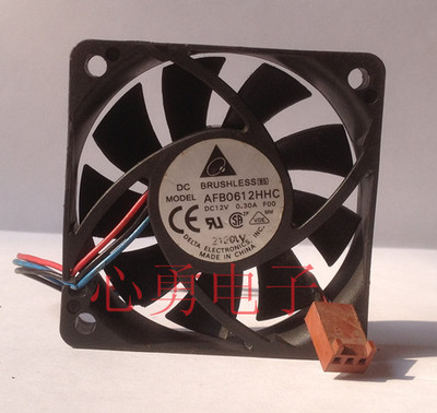 原装正品Delta/台达散热风扇AFB0612HHC-FOO DC12V 0.3A 6015