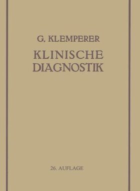 【预订】Grundriss Der Klinischen Diagnostik