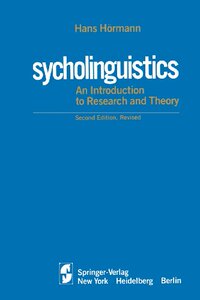【预售】Psycholinguistics: An Introduction to Research...