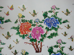 爱陶艺梦工坊 包邮釉上彩贴花花纸 花纸 釉中花纸水花纸