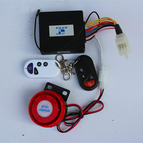 摩托车12v一键启动防盗器报警器