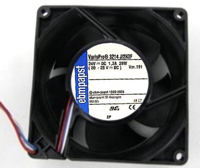 3214J/2H3F ebm papst 9238 24V 1.2A 29W 9CM 双滚珠变频器风扇