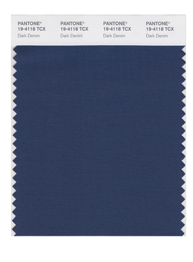 Pantone潘通色卡彩通官方旗舰店 棉布版单张色卡 服裝家居 19-4049至19-4227TCX