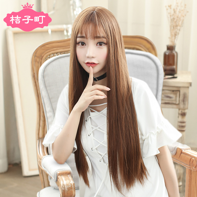 Perruque Long cheveux raides - Ref 2608094 Image 1