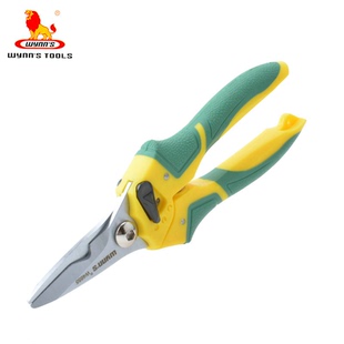 多用电线剥线剪刀 线槽剪 威力狮多功能电子剪 电工剪W4655 正品