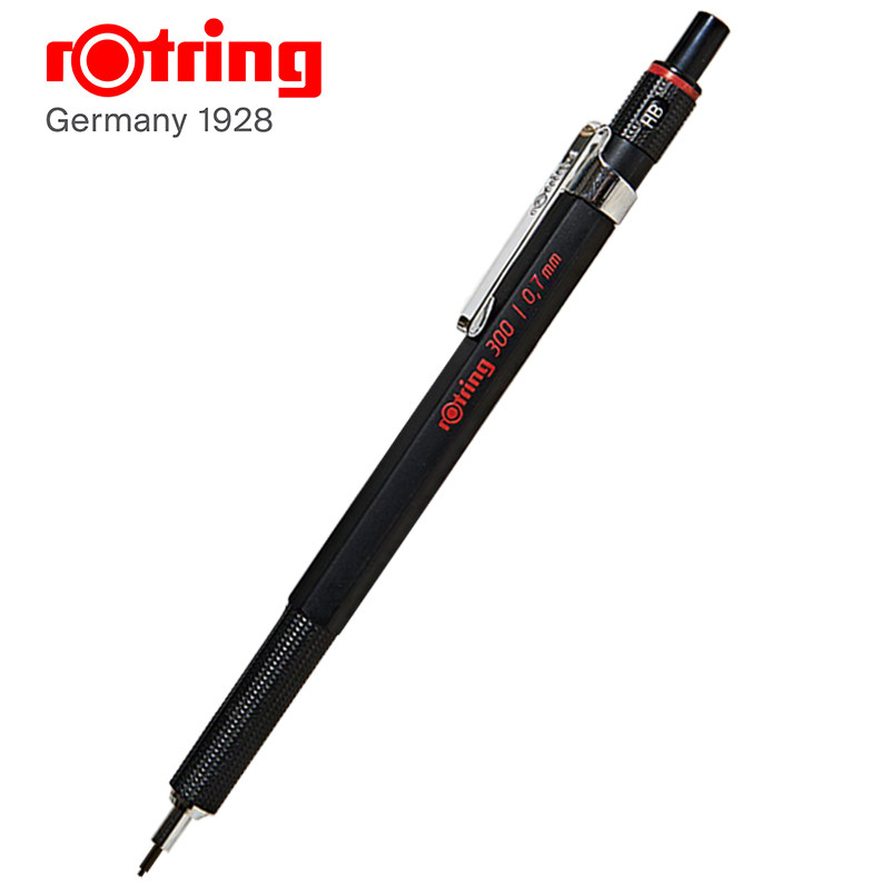 德国进口rotring 红环300绘图活动铅笔0.5mm制图 自动铅笔 2.0mm