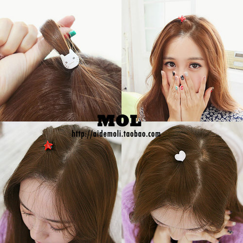 星星韩国进口rena人气小兔发夹