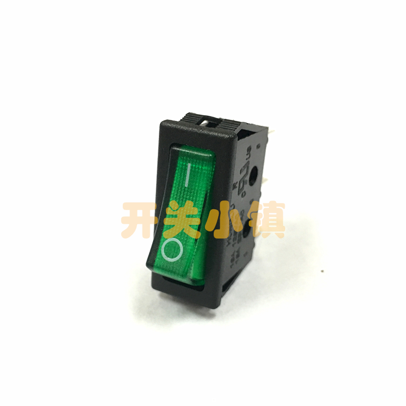HONGJU台湾宏聚进口船型开关 KCD3-101N款 R-1-110-C5L-BG 3脚2档