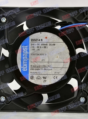 原装德国ebm-papst 变频器散热风扇 DV5214N 24V 18.5W 保修2年
