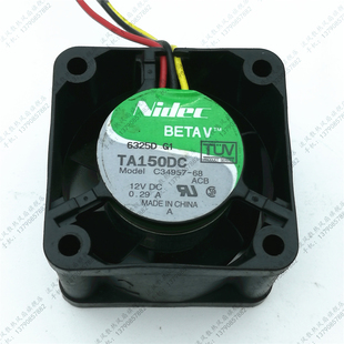 4028 C34957 0.29A 正品 1U服务器风扇 12V 日本Nidec ACB 原装