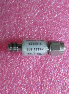4772B-6 narda DC-1GHz 6dB 2W SMA 射频微波同轴高固定衰减器