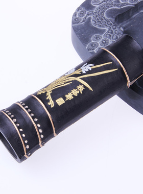 非遗书法文化用品精品徽墨老胡开文工艺墨 墨块墨条墨汁8两竹筠文房四宝笔墨纸砚