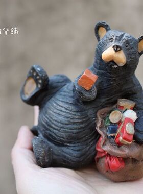 儿童房美式乡村复古可爱风工艺品
